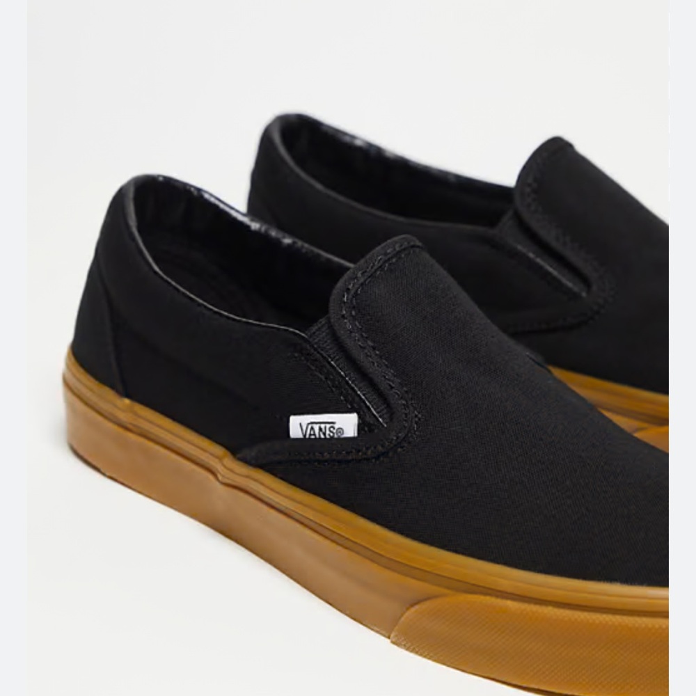 Vans x Dennis Enarson BMX Sneaker Pop Cush Black Slip On Gum Sole 7 NWT Limited - Picture 4 of 5